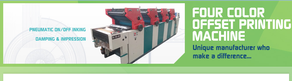 Rotta Print - Four Color Non Woven Bag Printing Machine Manufacturer