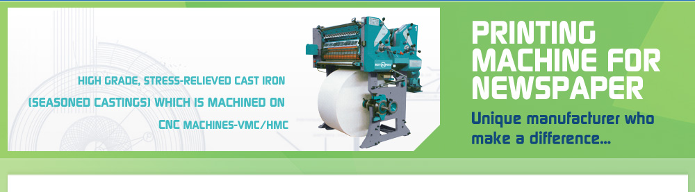 Printing Machine for Newspaper